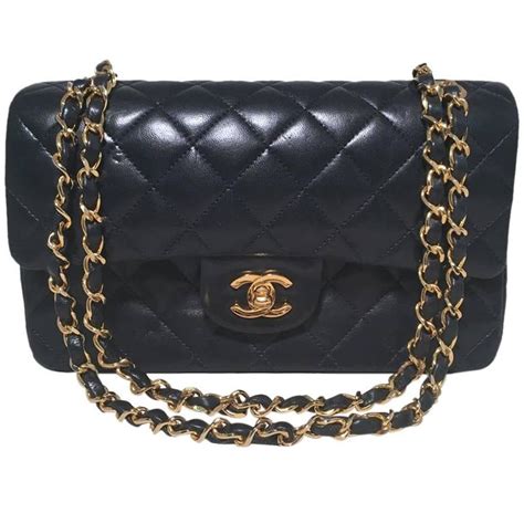 blue chanel bags|vintage navy blue chanel bag.